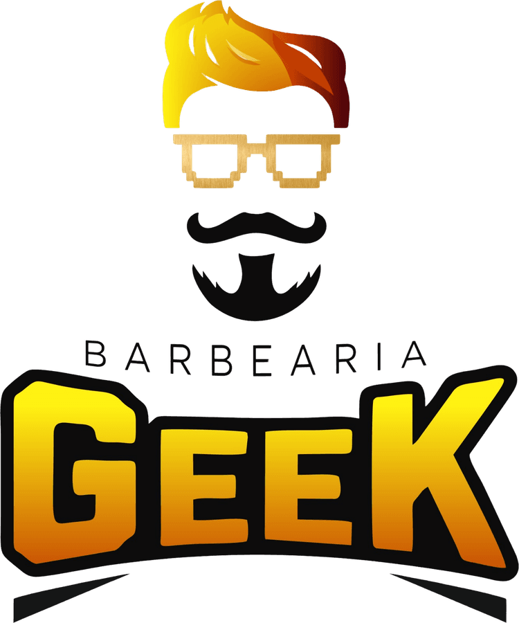 Logo da Barbearia Geek